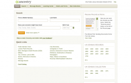 Ancestry Library Edition Screenshot